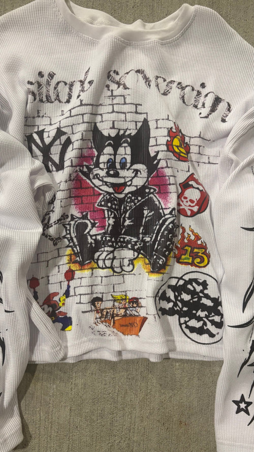 White Graffiti Thermal