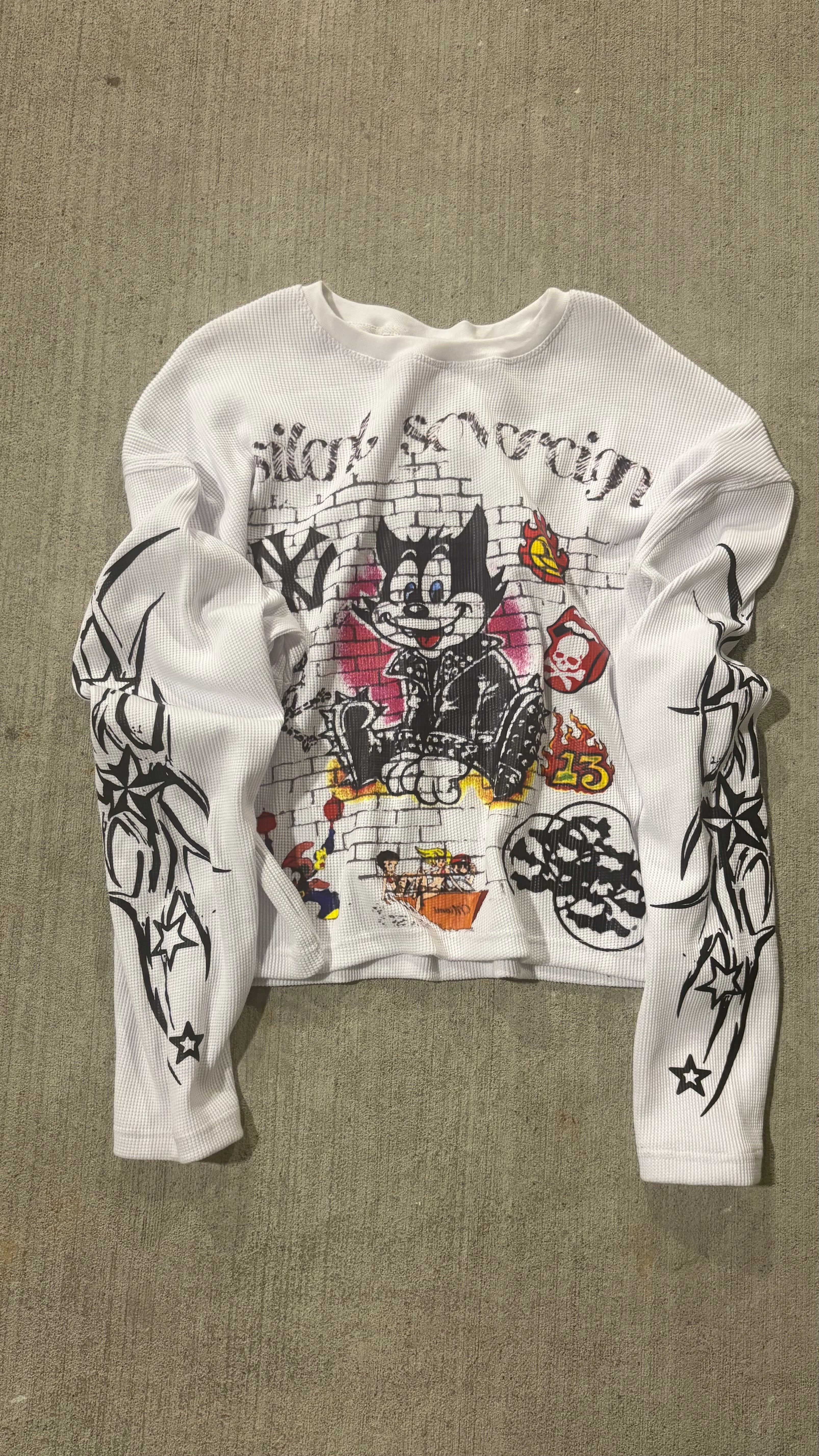 White Graffiti Thermal