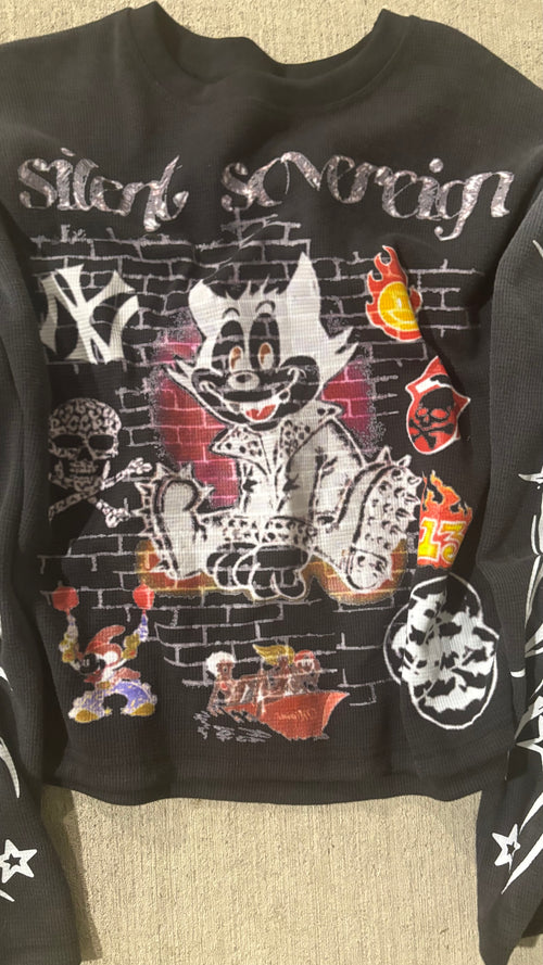 Black Graffiti Thermal